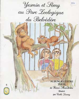 Yasmin et Sémy au Parc Zoologique du Belvèdère